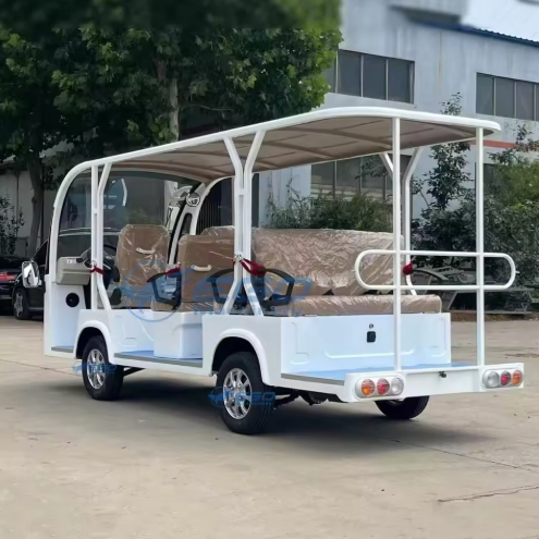 off-Road Golf Cart with Lifted Chassis - All-Terrain for Mountain Resorts &amp; Campsites