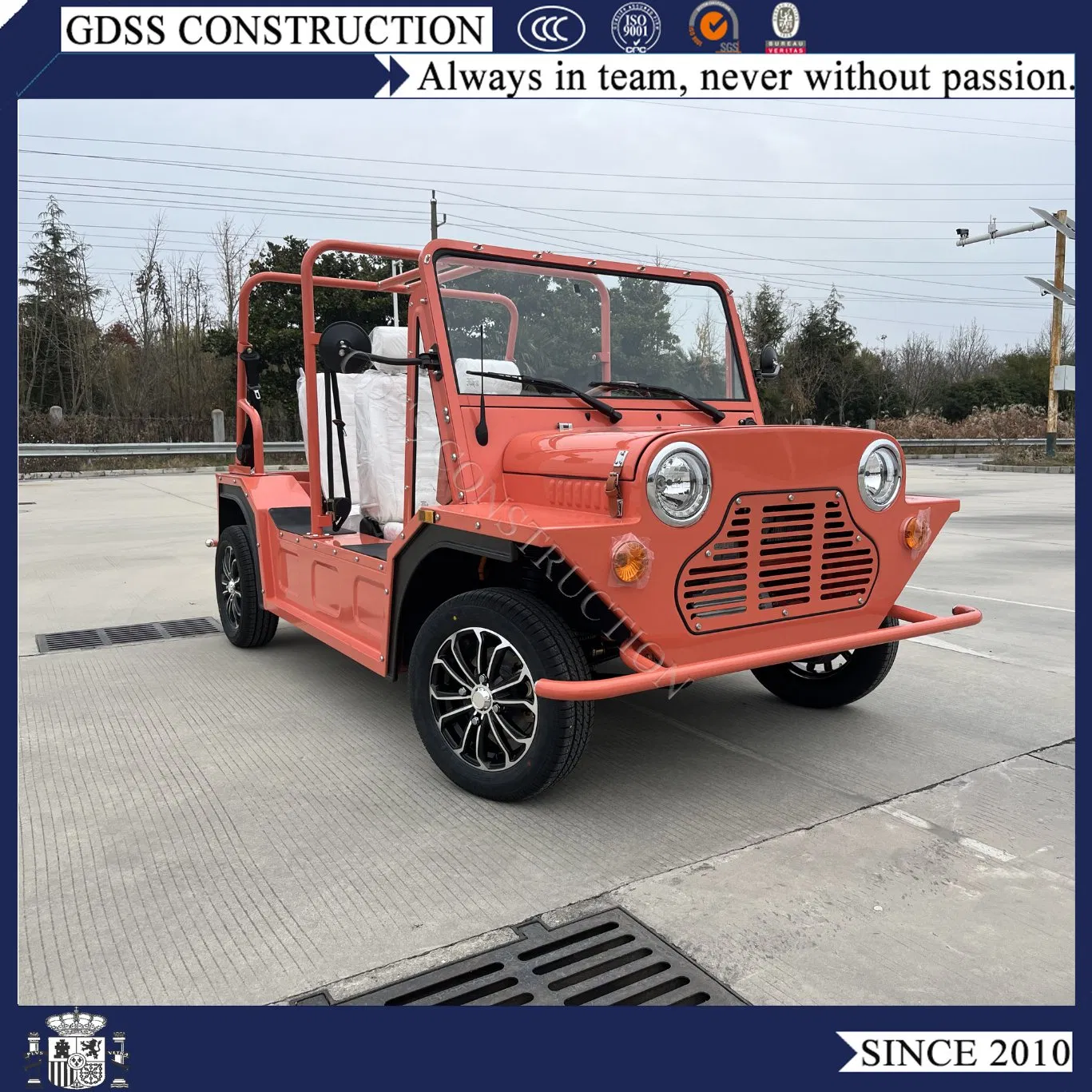 Electrical Battery Type Mini Moke Golf Cart for Sale