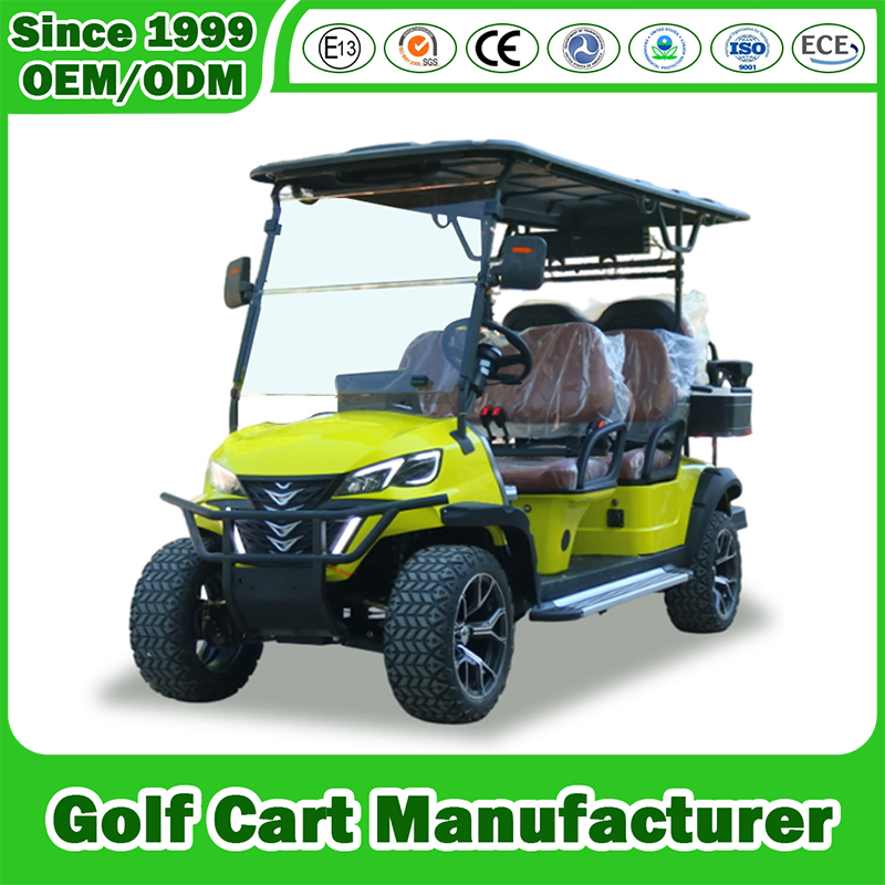 Customized Golf Cart 2/4/6/8 Seater/Seat Sightseening Hunting Offroad Club Car 48V 72V Utility Mini Legal Street Electric Lithium Battery Golf Car/Cart