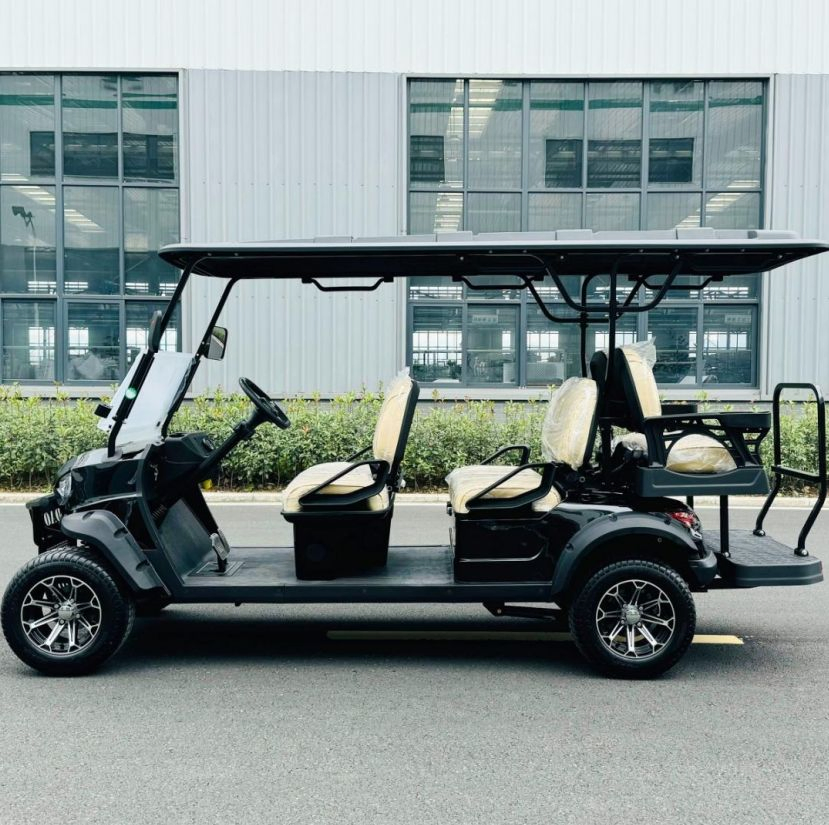 Daod Custom 6-Seater Electric off-Road Golf Cart Utility Vehicle for Resort Outdoor Sports Tours