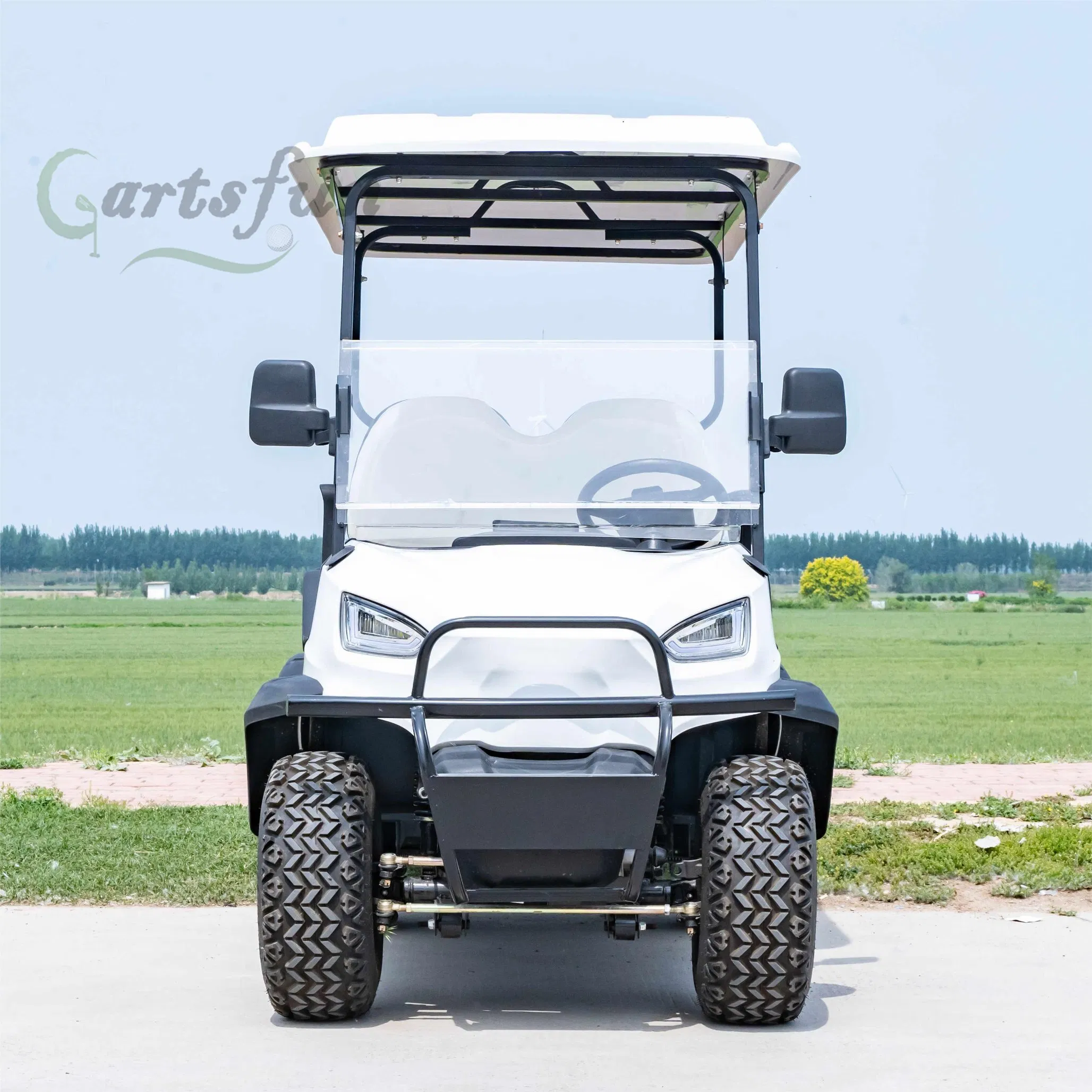 2023 Factory Outlet 2 4 6 8 Person Seat Lithium Battery Folding Electric Golf Carts
