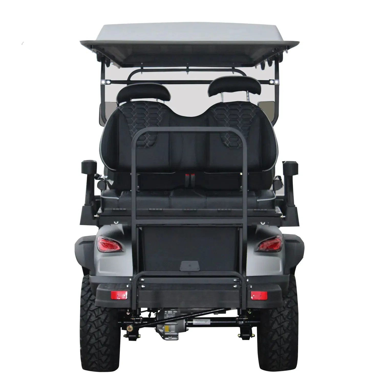 Electric off Road Golf Cars Street Legal 4 Wheel Drive Electric 6 Seater Lifted Golf Cart with Lithium Battery
