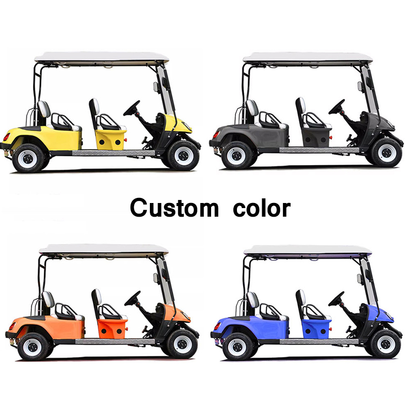 Factory Direct Sales 72V 6 Seater Golf Cart AC Motor Folding USA Golf Carts