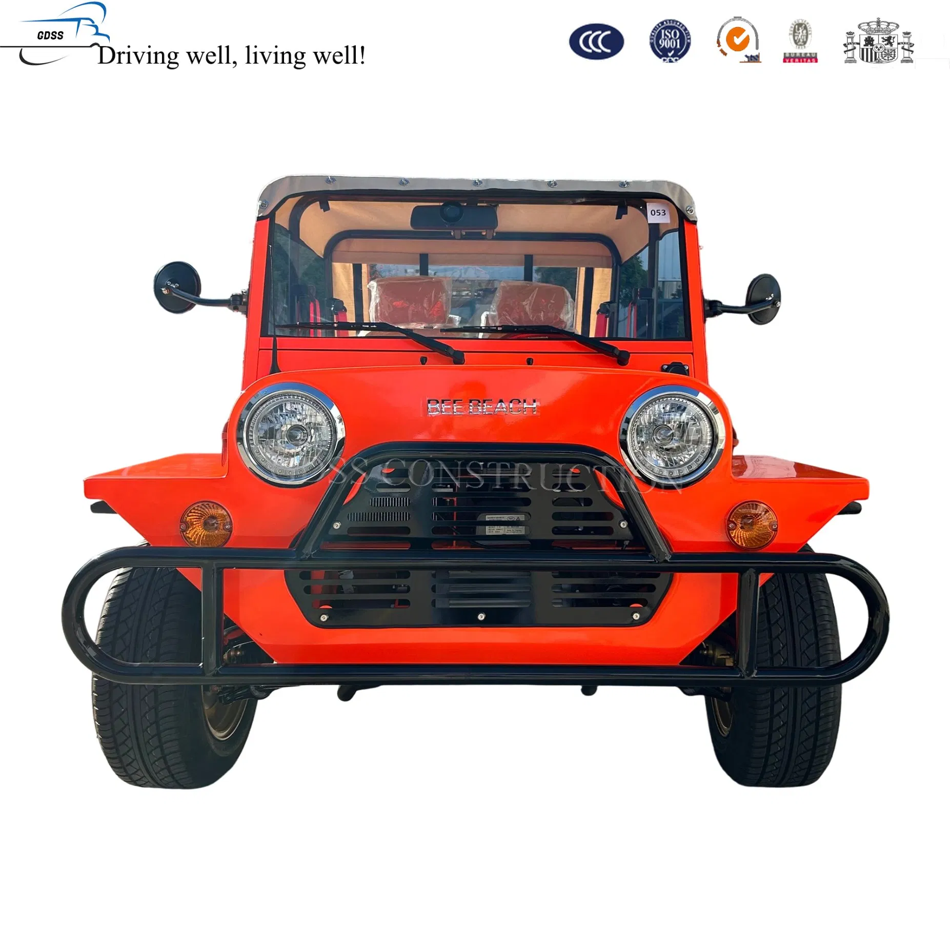 Light Weight Lithium Mini Moke Golf Cart for Course