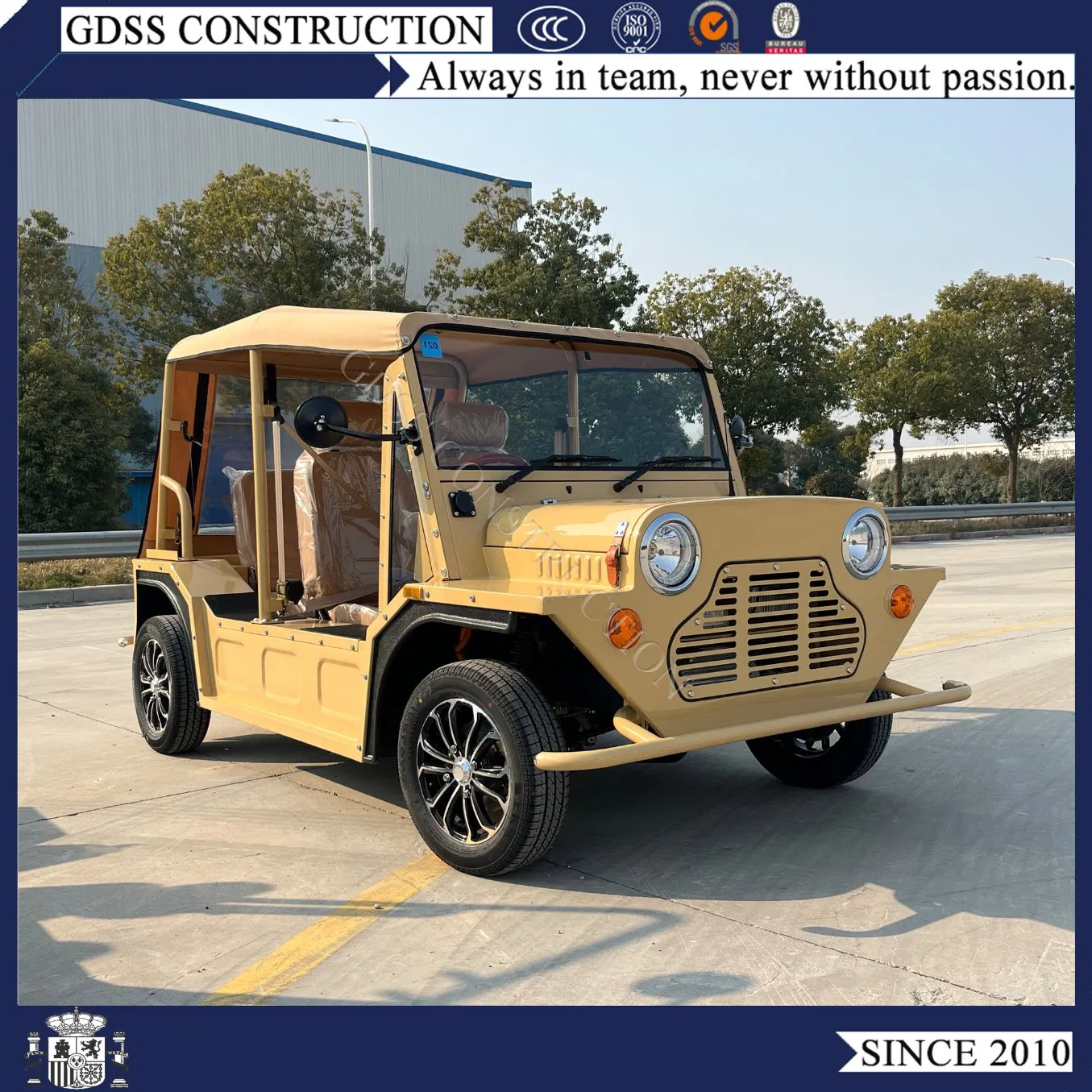 Electrical Battery Type Mini Moke Golf Cart for Sale