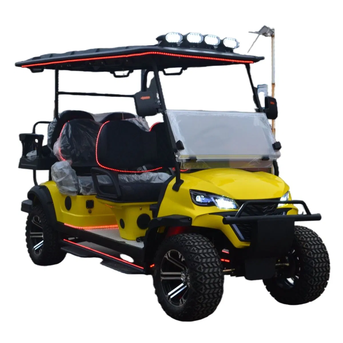 China Factory Wholesale 4+2 Seat Electric Golf Cart Unbeatable Low Price