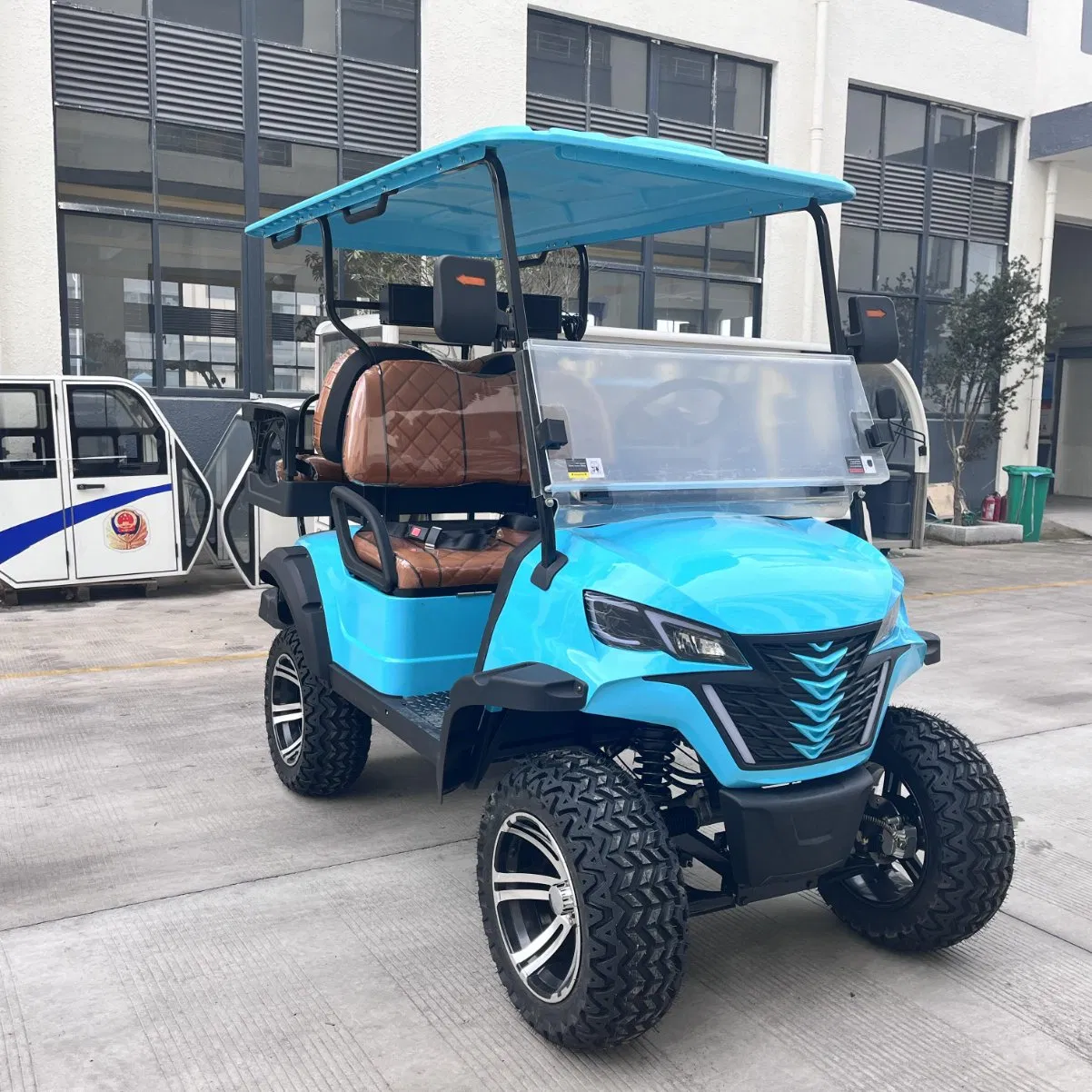 OEM Multimedia Stereo Carts Street Legal Lifted 300cc Gas Power Golf Cart