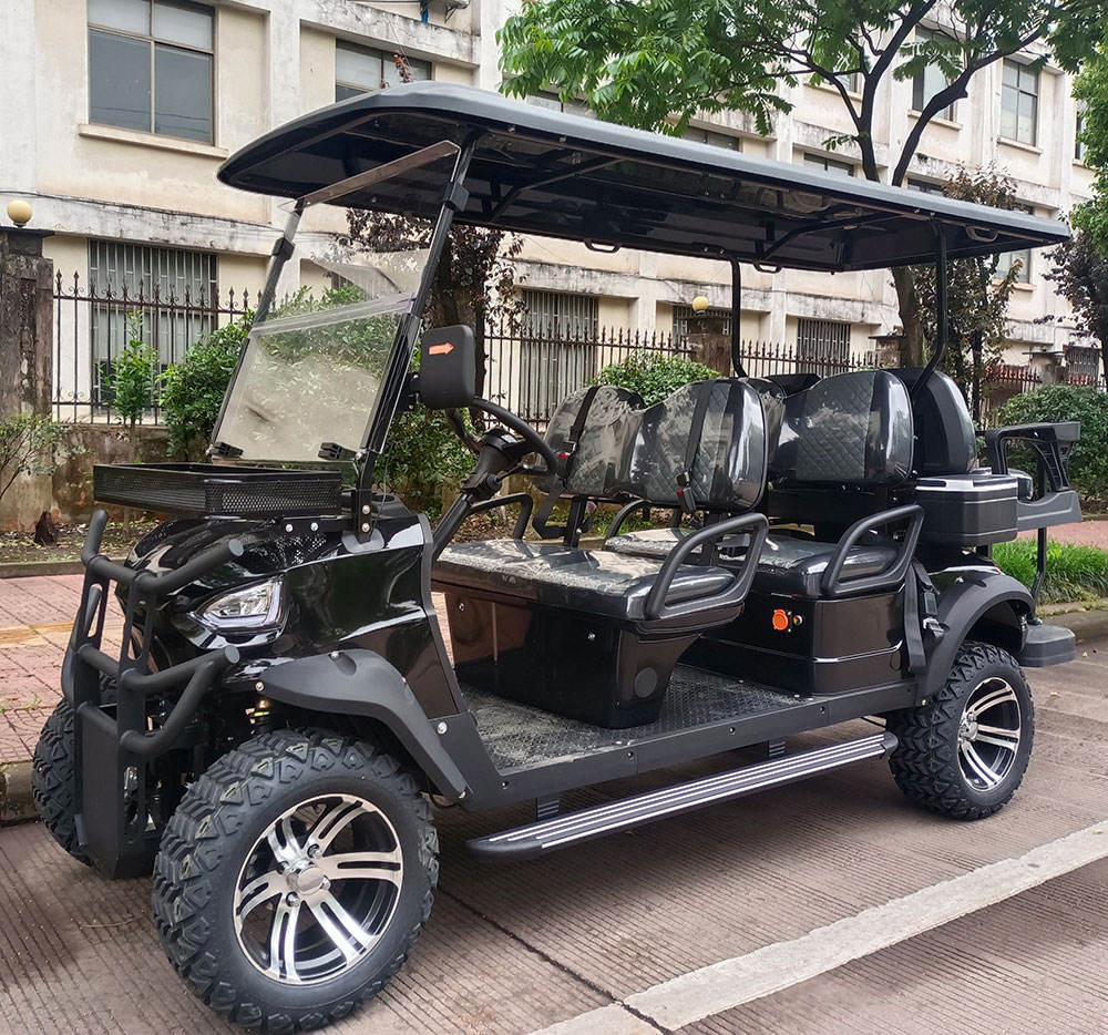 72V AC Motor Custom 6 Seats Golf Cart Have Ready Goods Electric Golf Cart