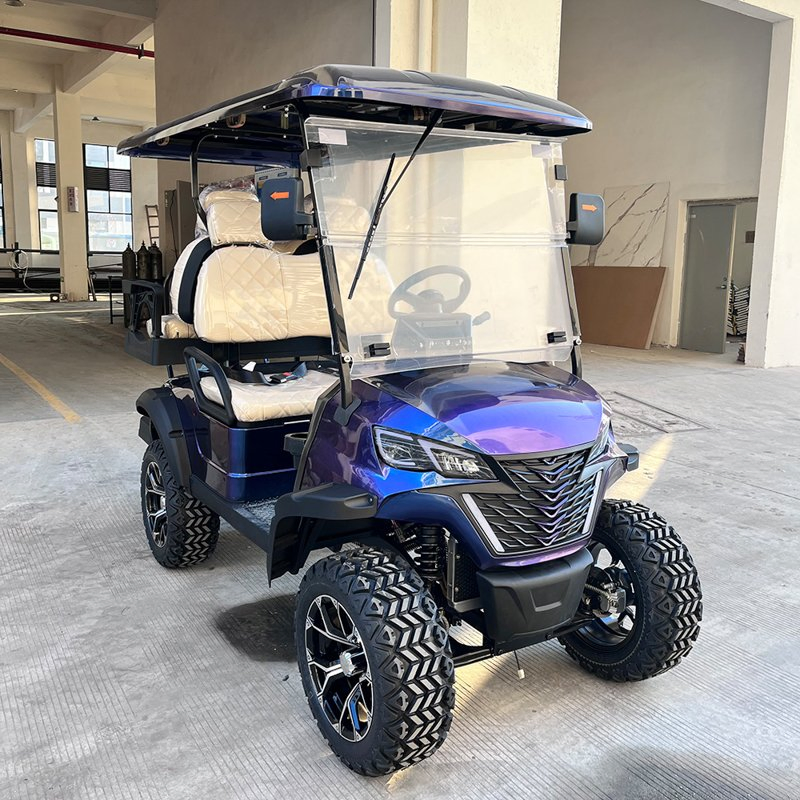 2024 Gas Golf Cart Electric 2+2 4 Seater Cheap Gas Powered Golf Carts