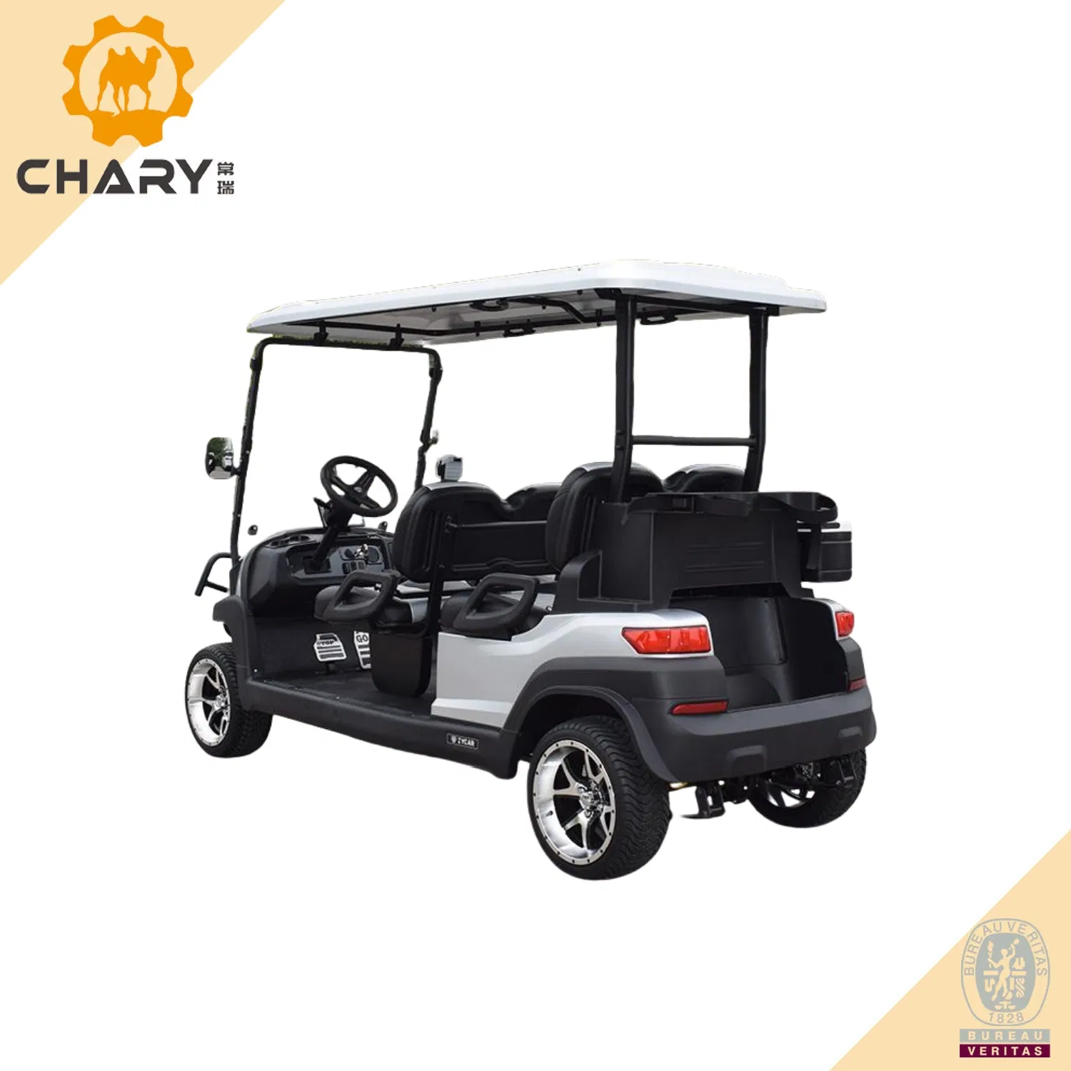 New Model Design Electric Luxury Golf Cart 4 Seater Club Cars 72V Motor Electric Golf Cart with Screen
