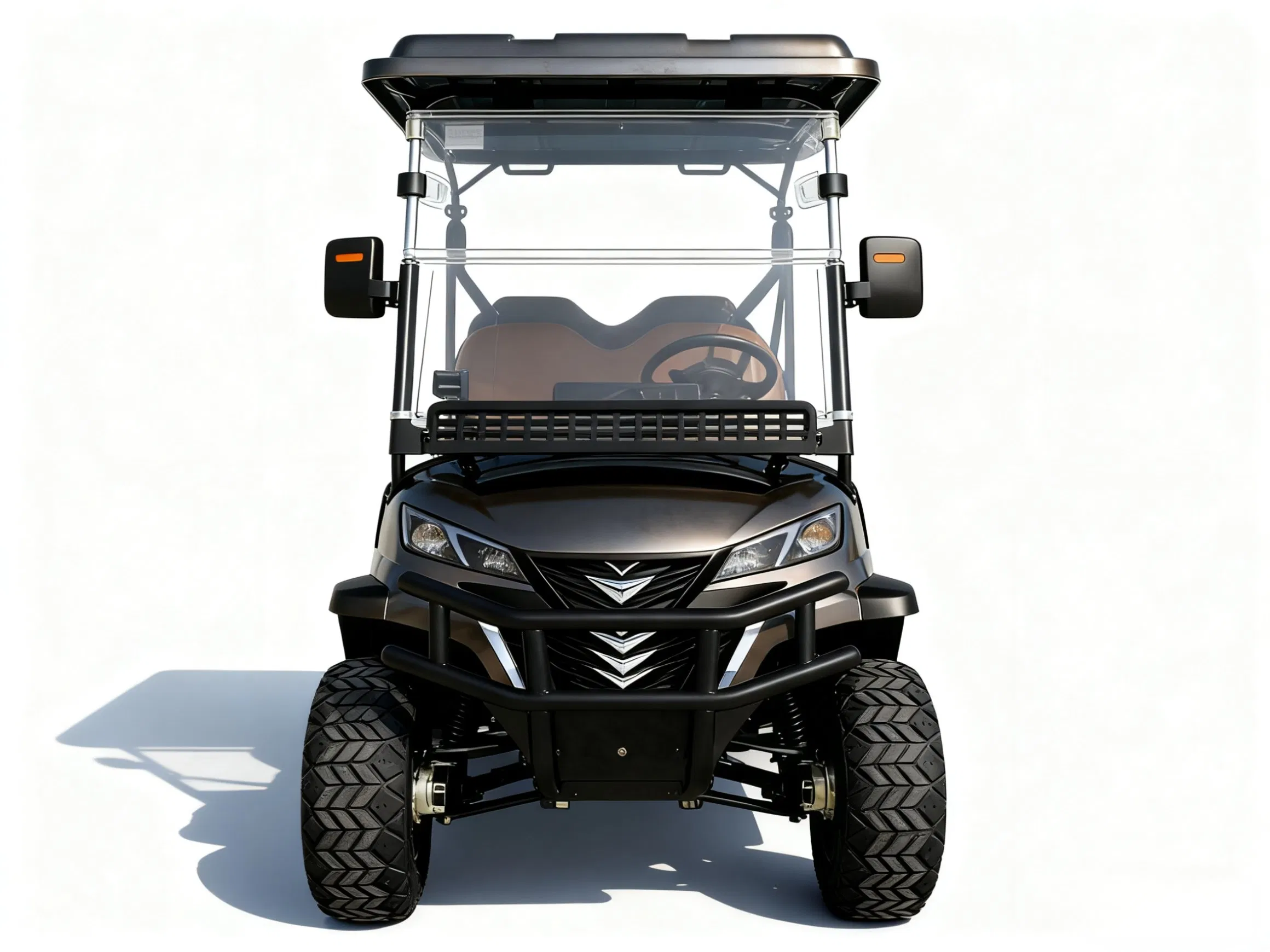 6-Seater Electric Golf Cart with Smart Control Panel &amp; USB Charging Ports