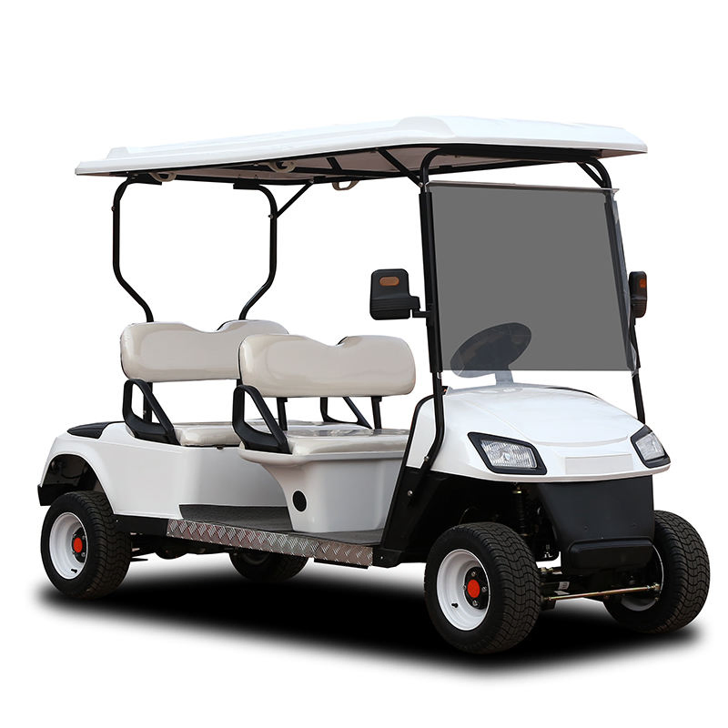 Factory Direct Sales 4 Wheel Drive 4X4 Golf Cart with Folded Back Seat