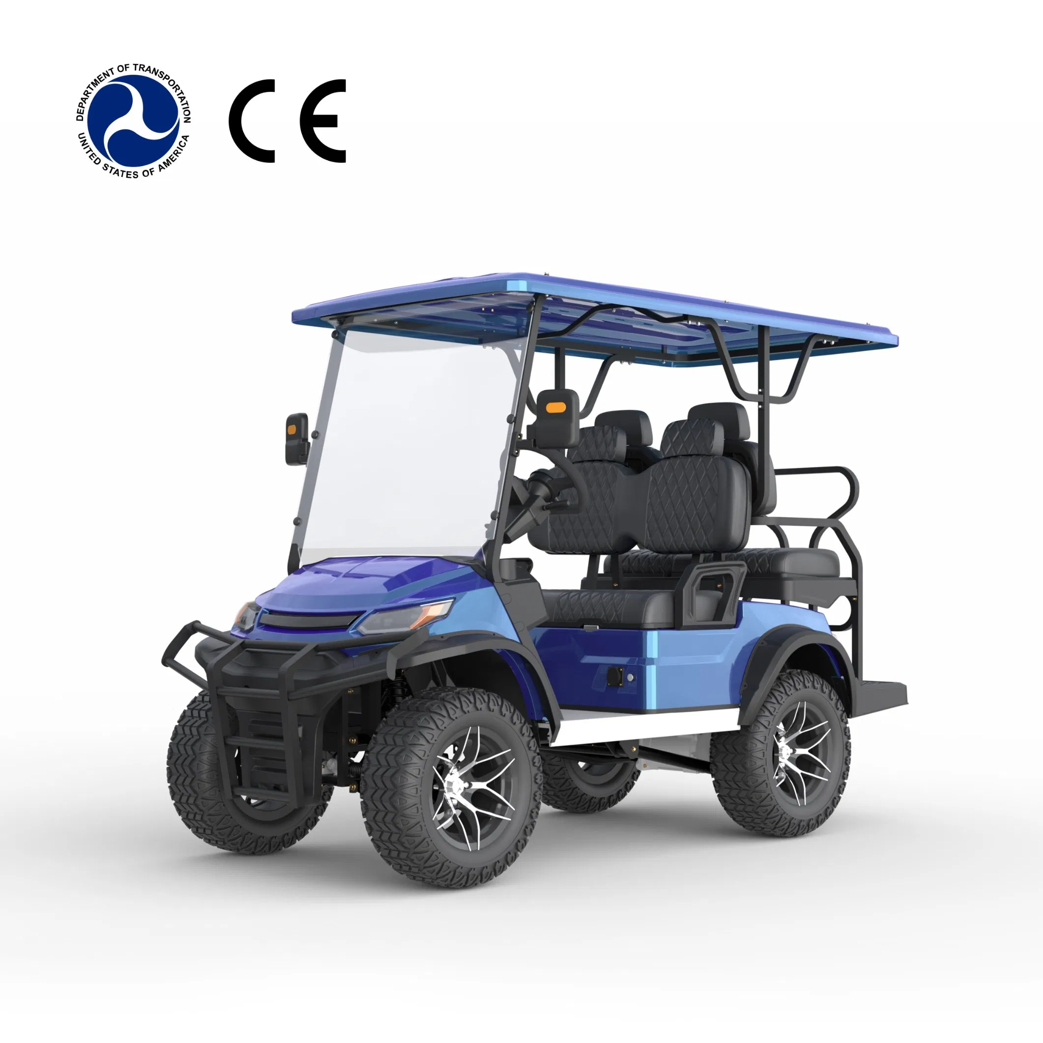 Hunting Electric Electric Golf Cart Sale Australia Custom Side Boxes Follow Me EV Golf Cart Fast Delivery Ambulance Lvtong Golf Cart