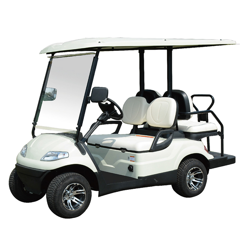 Factory Direct Sales 4 Wheel Drive 4X4 Golf Cart with Folded Back Seat