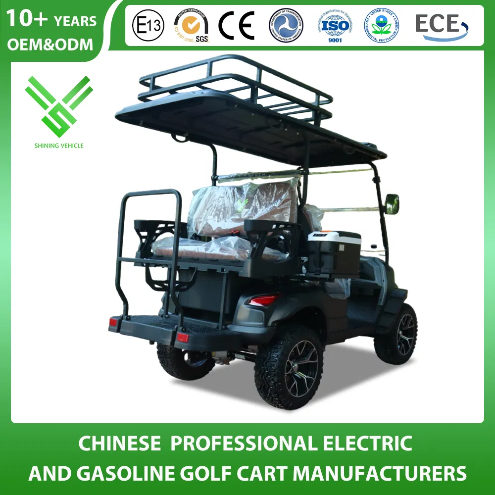 Hunting 2/4/6/8 People/Passenger/Person/Seater/Seat 48V 72V Utility Legal Street Lithium/Gasoline/Electric Golf Cart Price for Battery Charger/Powered/Buggy