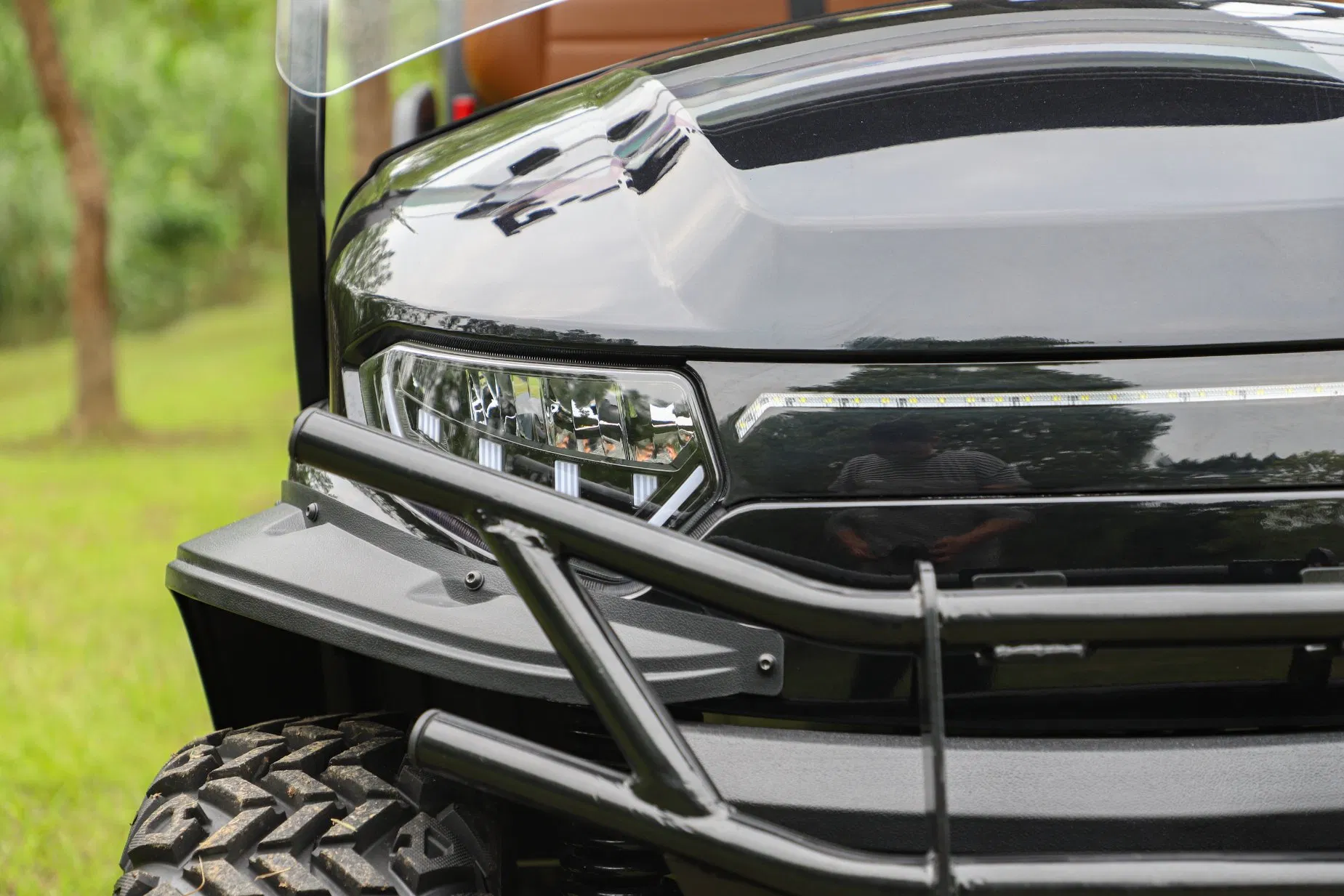 4 Seats Golf Cart with 48V Lithium Battery Hunting Cart