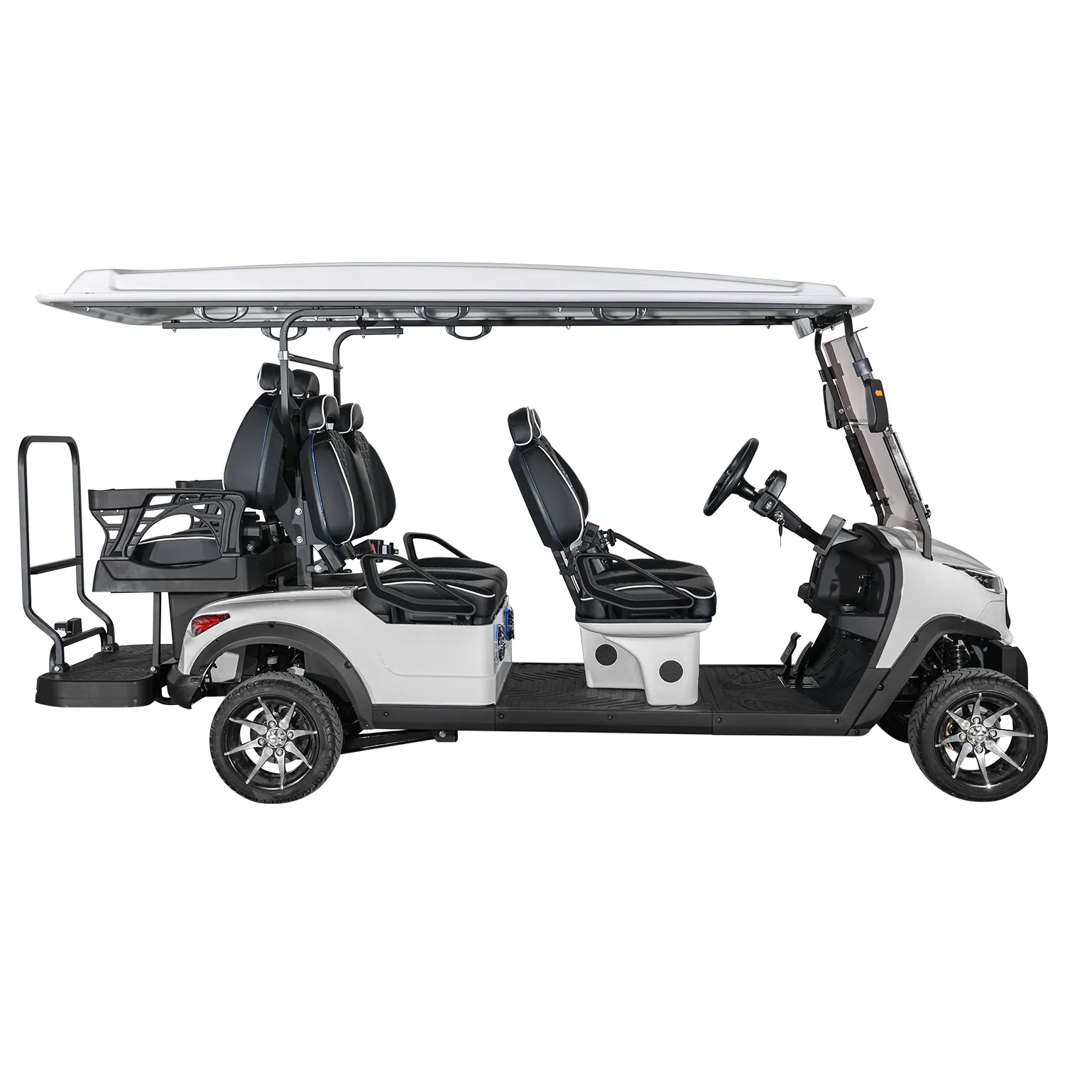 OEM Street Legal Lithium Golf Car Buggy Sightseeing 6 Seaters Electric Golf Cart for Adults
