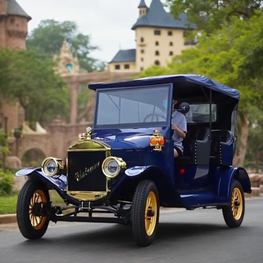 Premium Luxury Golf Trolley Cart Model T for Mini Clubs