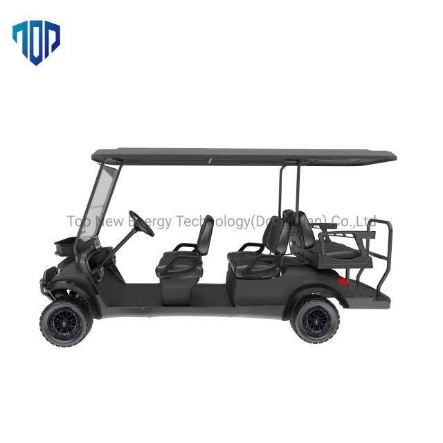 Made in Veitnam Lithium Battery Double a Arm Constrution 6 Seater Electric Car Golf Cart