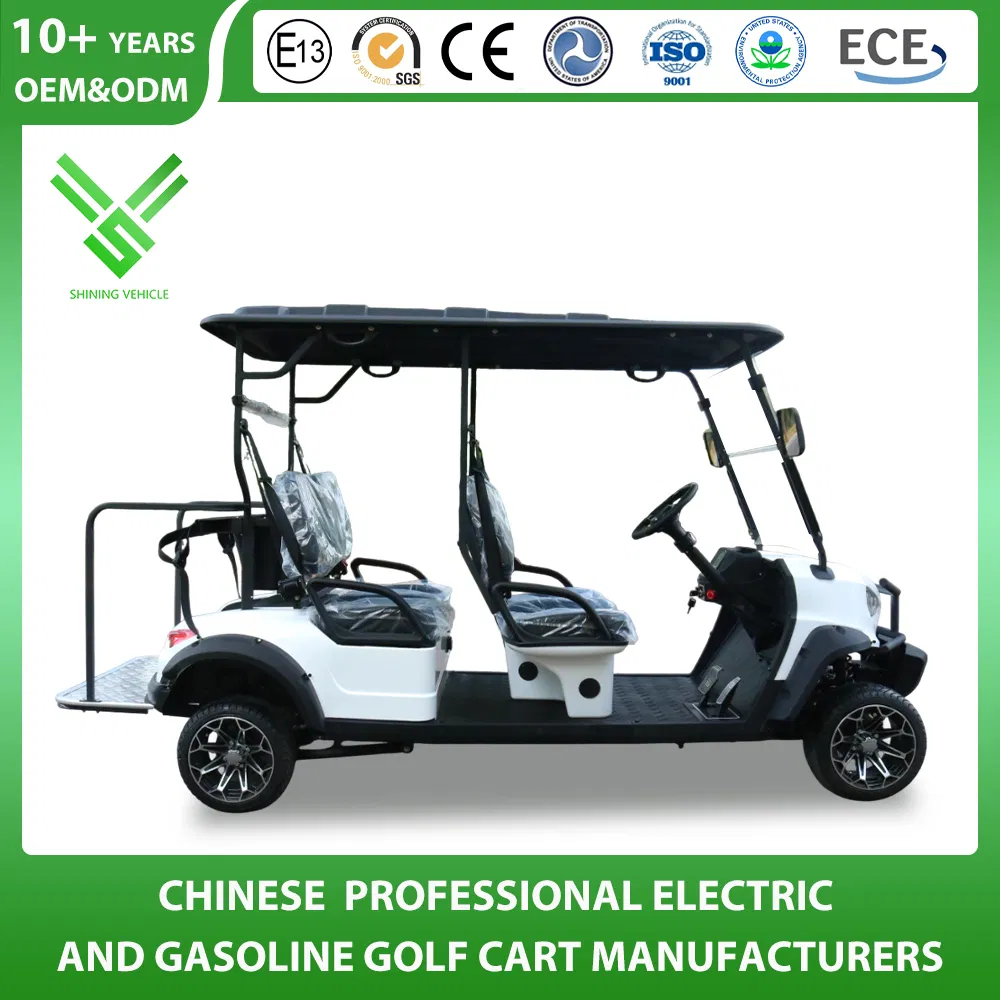 Shininglsv Brand Electric Luxury Lead Acid Battery 48V Legal Road Golf Cart