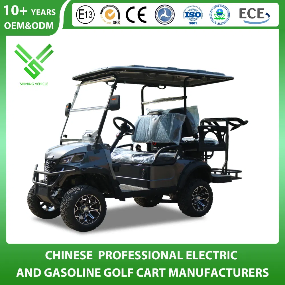 Shininglsv Brand Custom Logo Golf Cart 4 Seater Electric Golf Cart