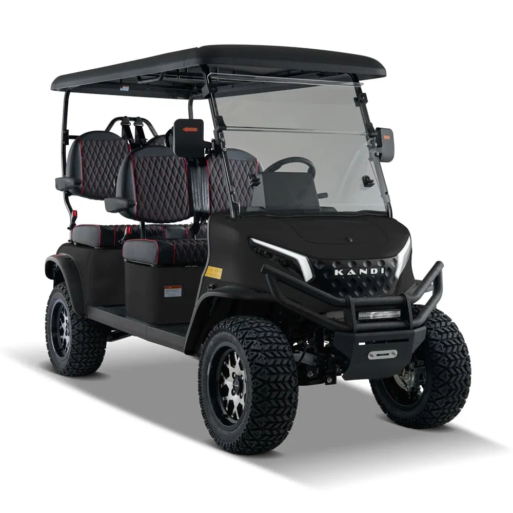 Luxury 4 Seater Electric Golf Cart with Maintenance-Free Batteries