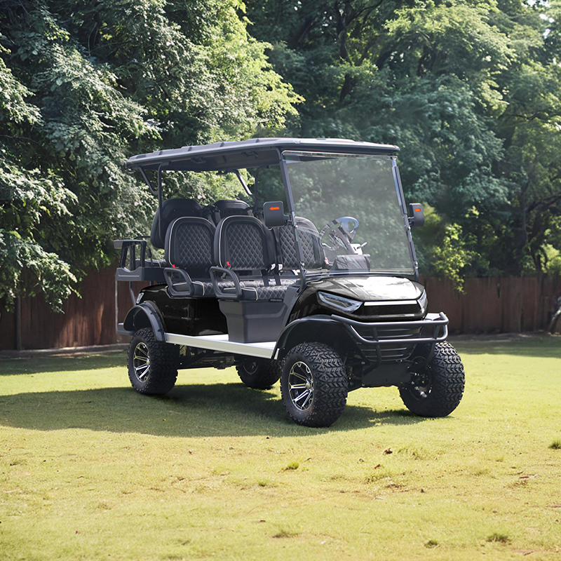 Resort All-Terrain Golf Cart for Residential Communities Buggy with Low Energy Consumption