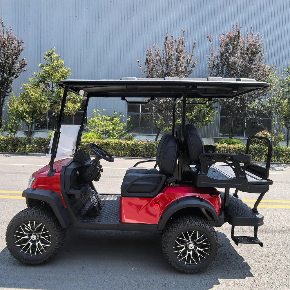Multifunctional 3040X1300X2150mm 4 Seater Professional Golf Electric Cart for Resort Campsites