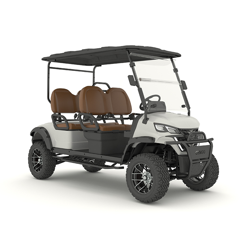 Whisper-Quiet Gas Golf Cart for Universities Golf Buggy with Long Battery Life