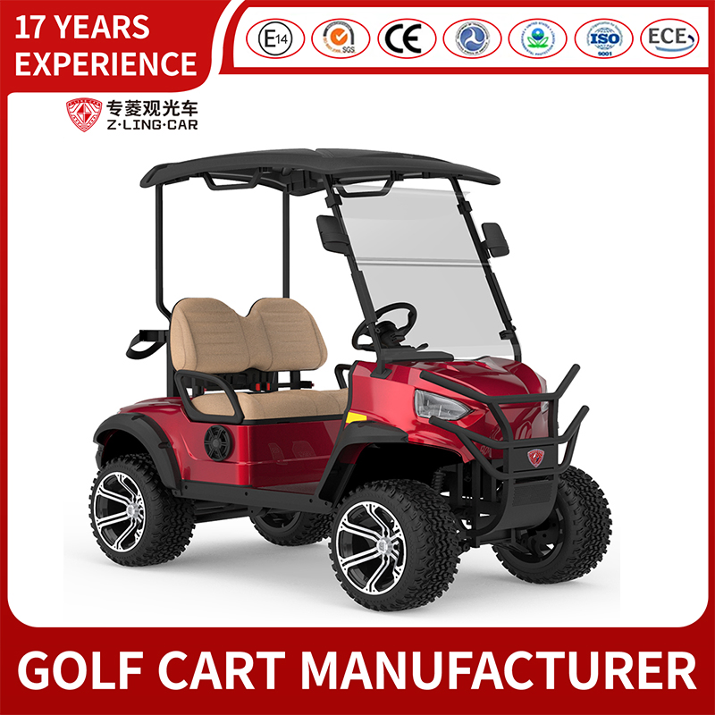 Zlingcar Customized 2-Seater Golf Cart with CE Certificate for Golf Course