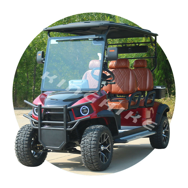 Street Legal ODM Custom Golf Cart 2 4 6 8 Seats Seater Hunting off Road Electric Golf Carts with Curtis Controller