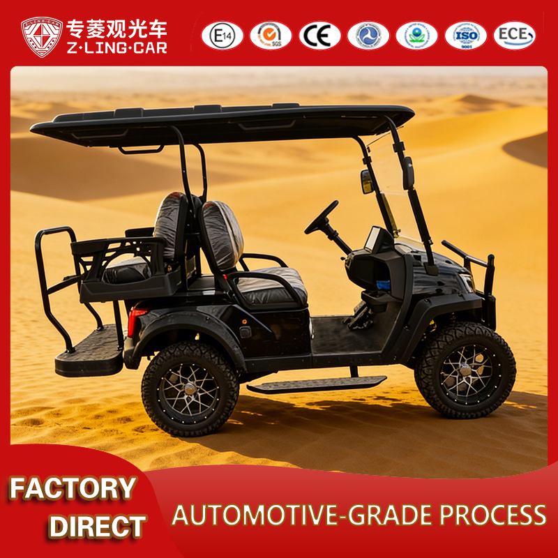 Zlingcar Factory Prices 48V 72V Battery Buggy Street Legal Golf Cart off Road Electric Golf Cart