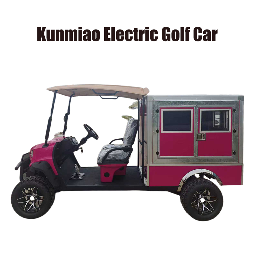 Factory Price Luxury 2 Seater with Cargo Box Comfortable Electric Golf Cart