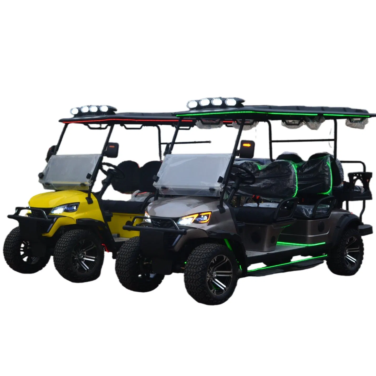 China Factory Wholesale 4+2 Seat Electric Golf Cart Unbeatable Low Price