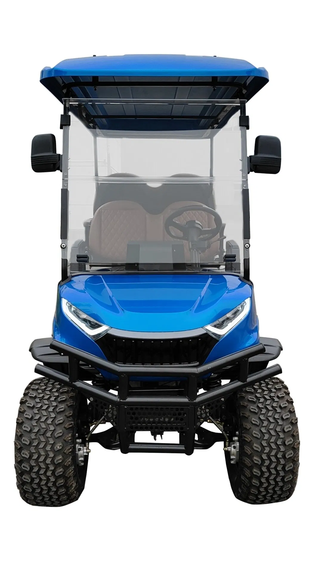 4-Seater Electric Cart Golf Carts off Road with Bump Custom Body Color Seat Color Lifted