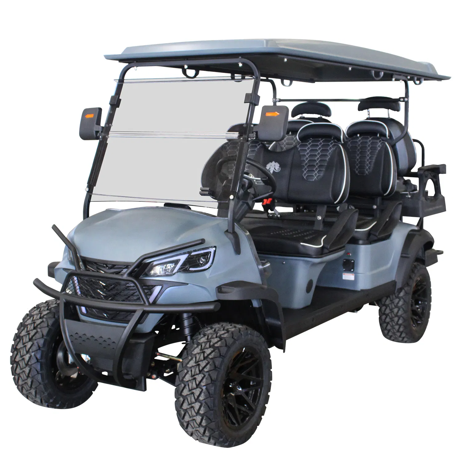 Custom Factory 4+2 Seat Golf Cart Electric Golf Buggy Hunting Car