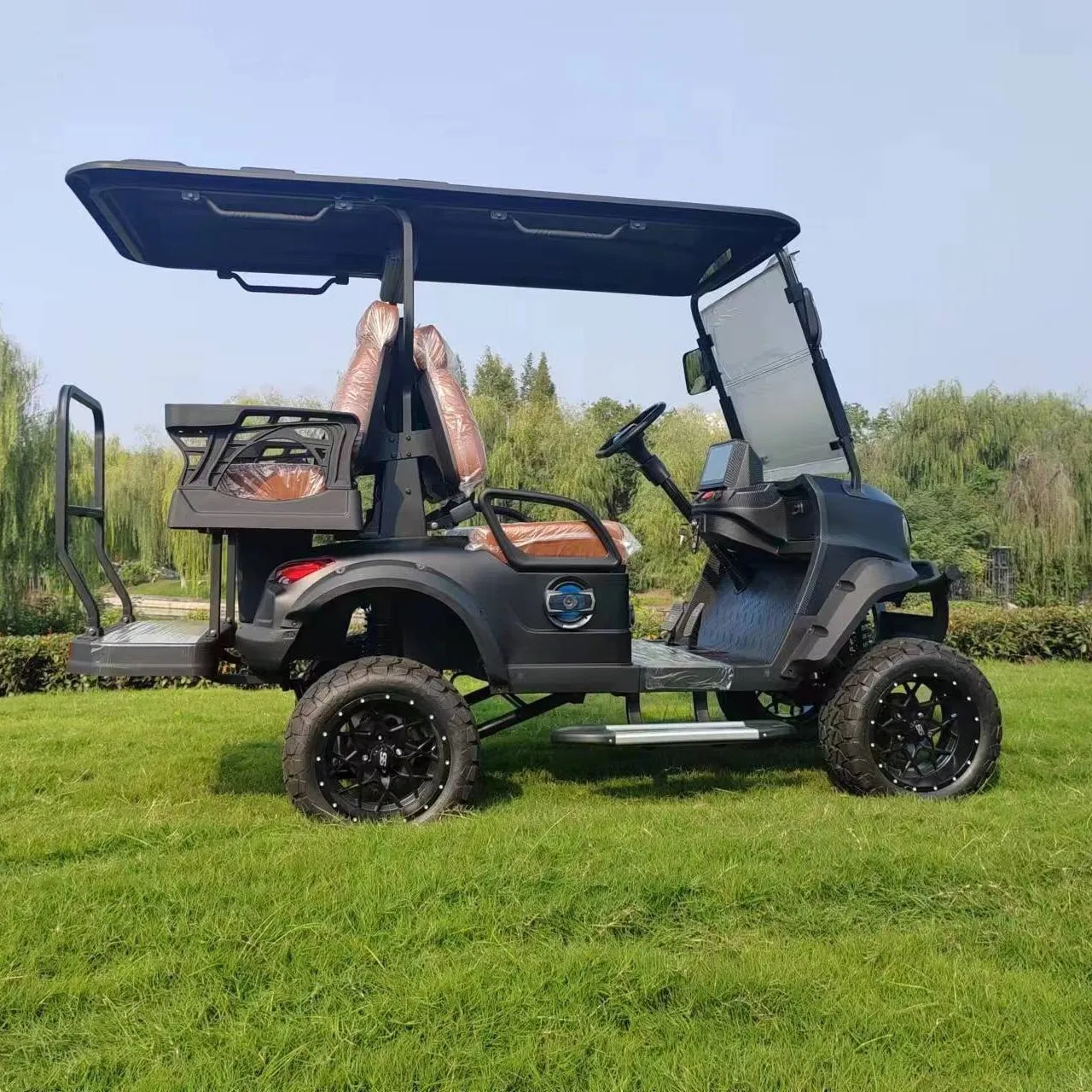 Factory New Export Electric Cart Golf Course Club 2/4/6/8 Seater off-Road Car Electric Golf Cart