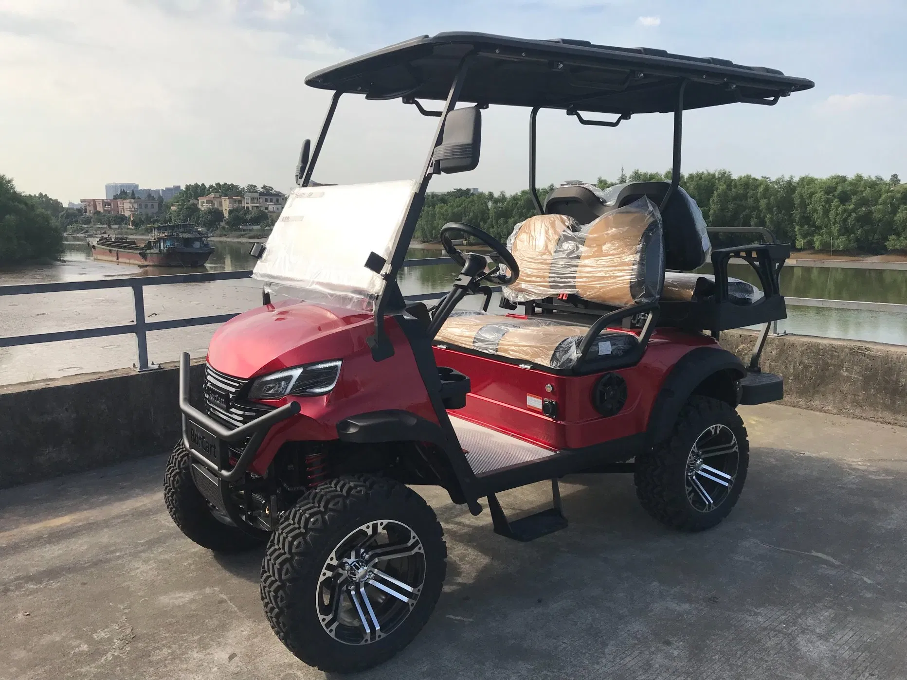 Latest Electric Lifted Golf Cart Luxury Multifunctional Golf Cart off Road Golf Cart 48V&72V