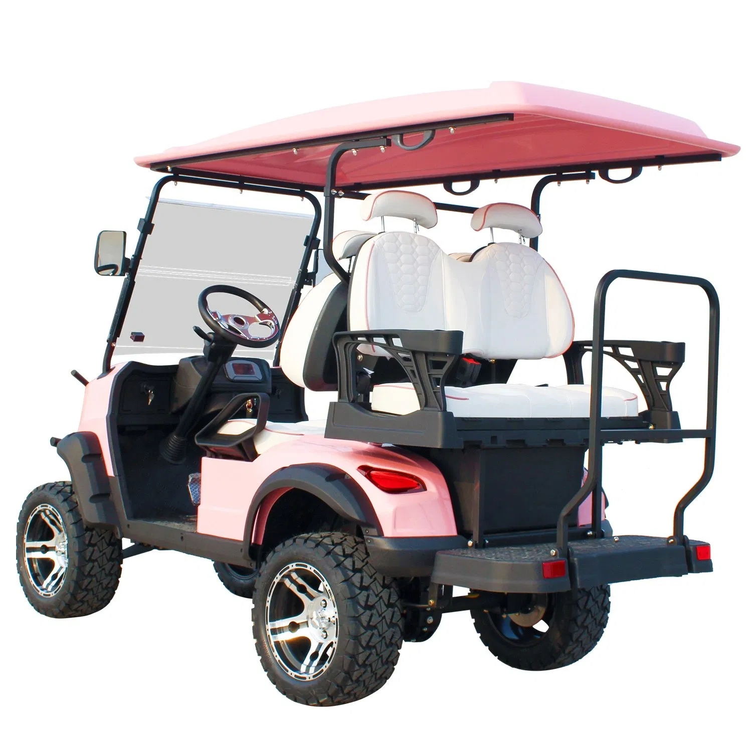 Reception Golf Buggy Cart 4 Seat Folding Electric Golf Carts with CE Certificate