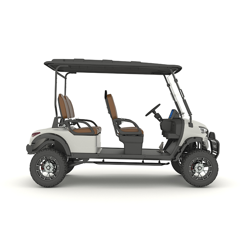 Whisper-Quiet Gas Golf Cart for Universities Golf Buggy with Long Battery Life