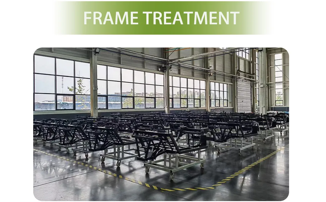 Golf Cart Frame Detail