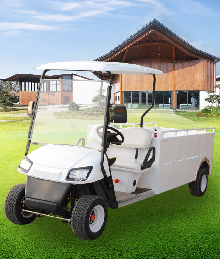 Passenger Utility Golf Cart with Aluminium Cargo Box
