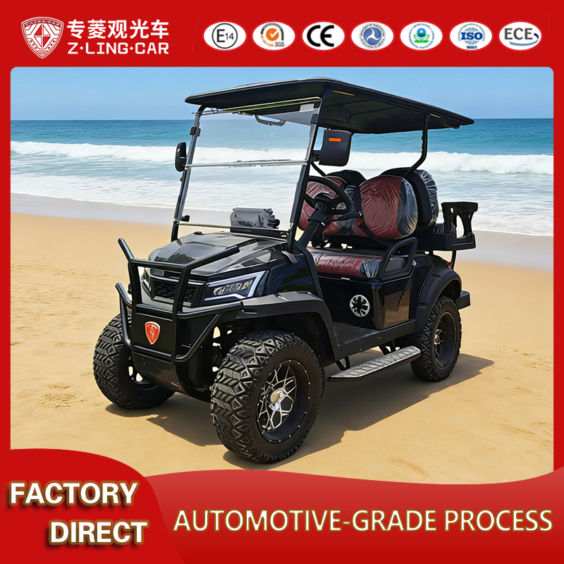 Zlingcar Factory Prices 48V 72V Battery Buggy Street Legal Golf Cart off Road Electric Golf Cart