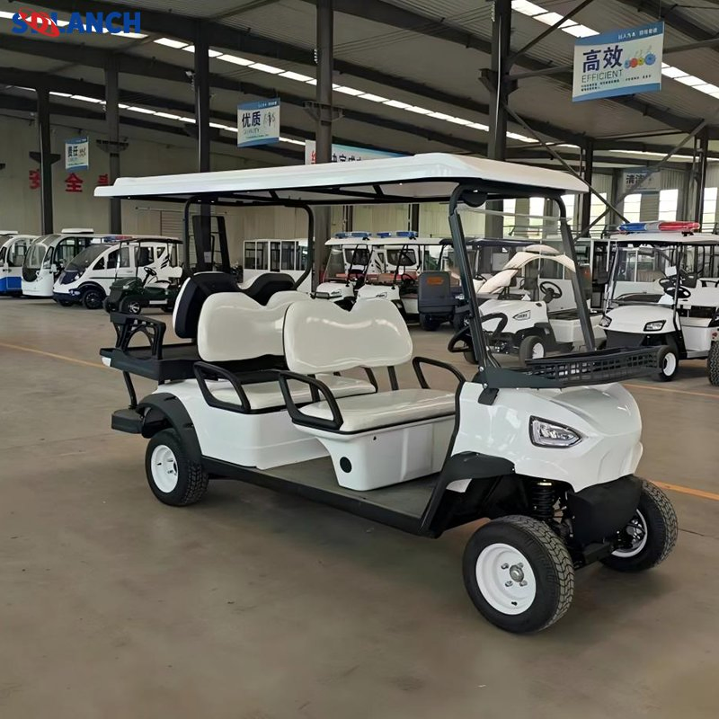 3. Electric Buggy Car Hunting Club Utility Trolley Course Factory Supply High Quality Seater Electric Street Legal Club Golf Carts
