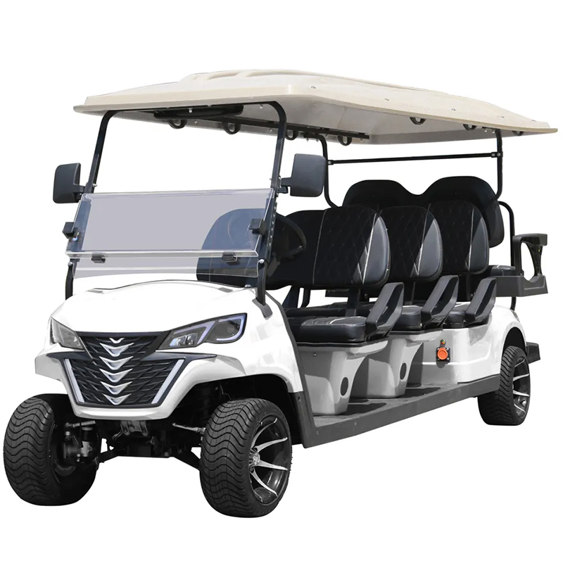 Electric Golf Cart 6+2 8 Seats Sightseeing for Golf Course