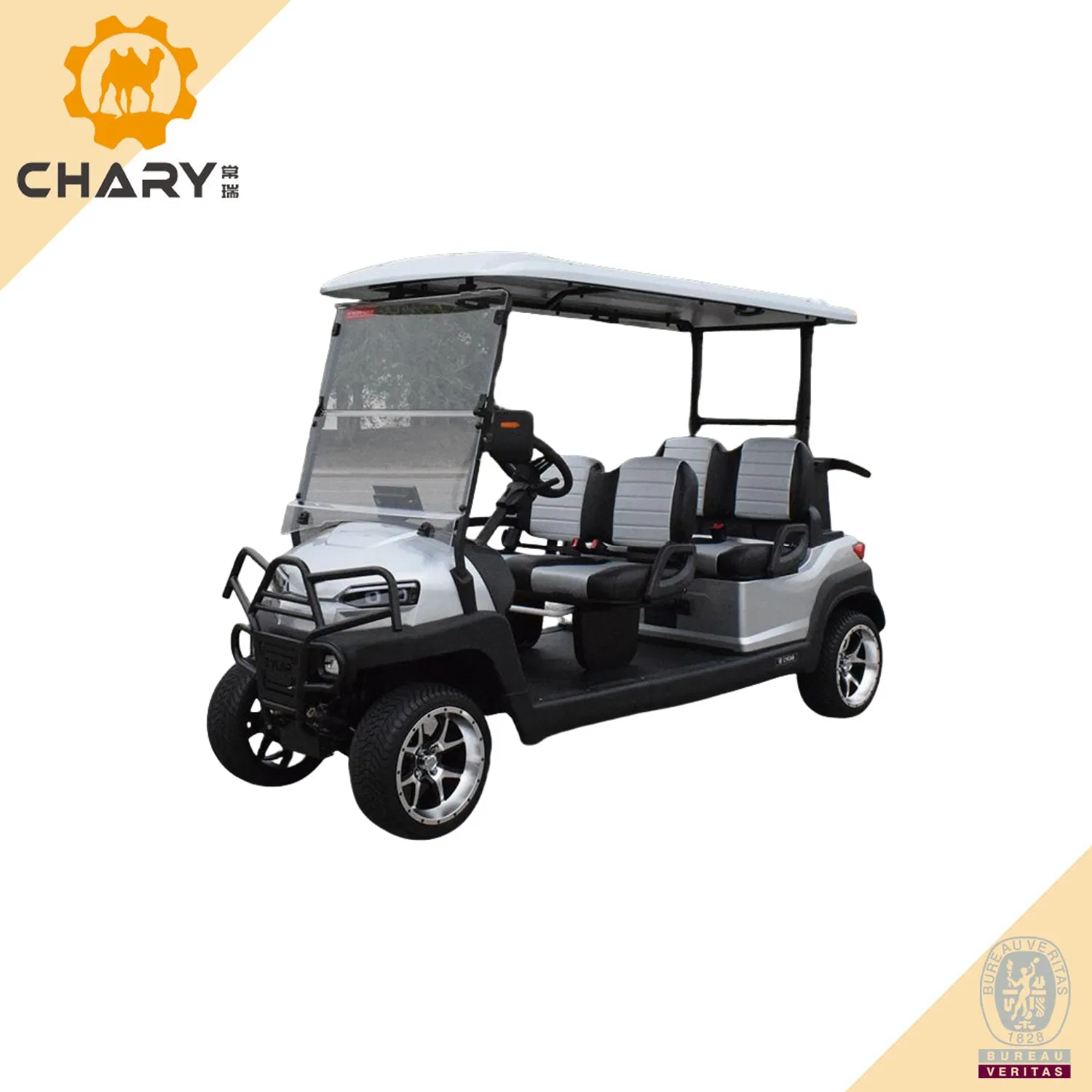 New Model Design Electric Luxury Golf Cart 4 Seater Club Cars 72V Motor Electric Golf Cart with Screen