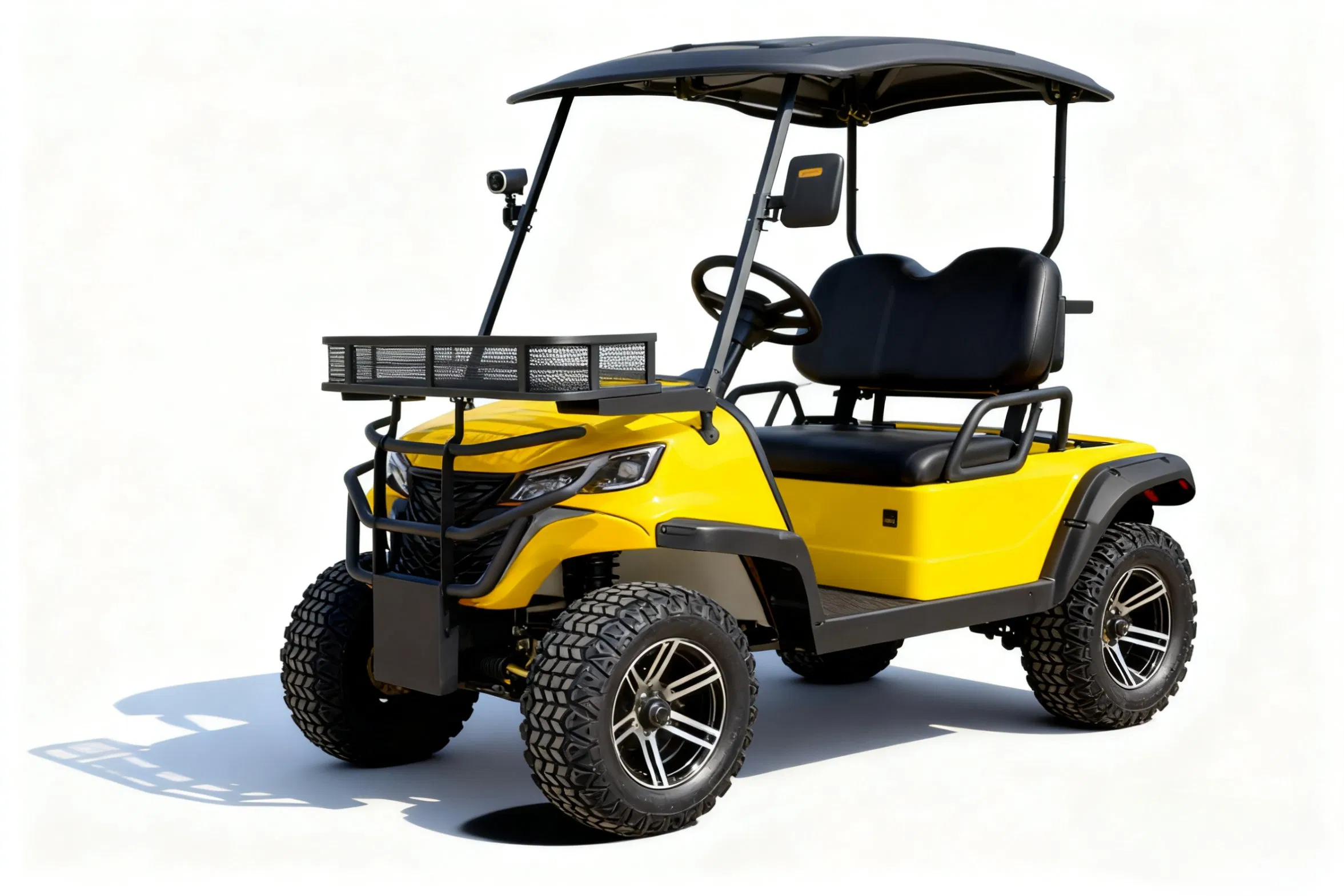 Electric Sightseeing Hungting off Road Club Car 2/4/6/8 Seater Seat 48V/72V Golf Cart Manufacturer with Folded Seat/Lithium/Lead Acid Battery/Solar Panel CE