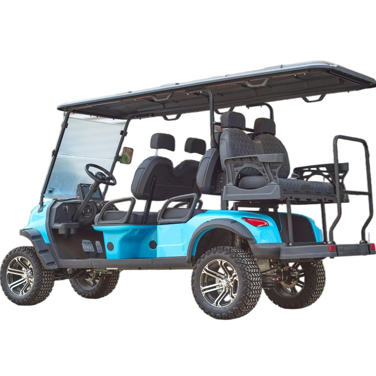 China Factory Wholesale 4+2 Seat Electric Golf Cart Unbeatable Low Price