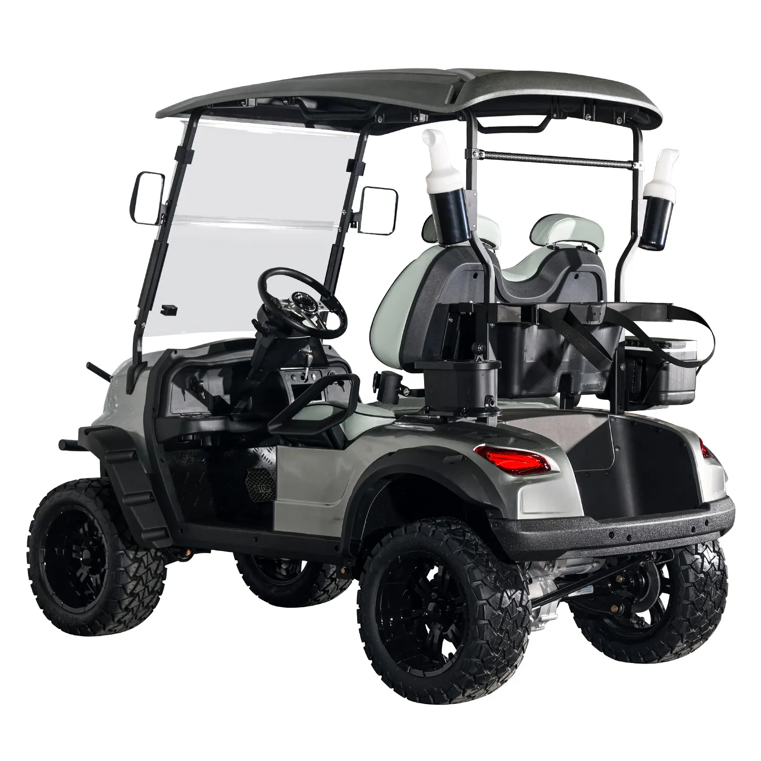 off Road Street Legal 48V Lithium Battery Karts Golf Car Hunting Buggy 2 Seater Mini Electric Golf Cart