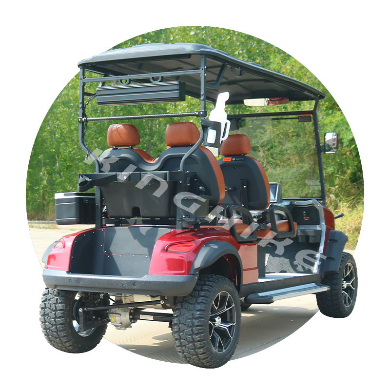 Street Legal ODM Custom Golf Cart 2 4 6 8 Seats Seater Hunting off Road Electric Golf Carts with Curtis Controller
